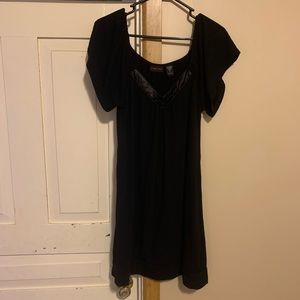Cotton black dress